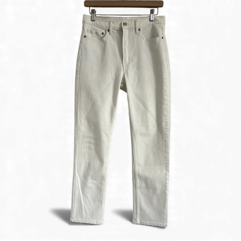 GAP Women's High Rise Cream Jeans